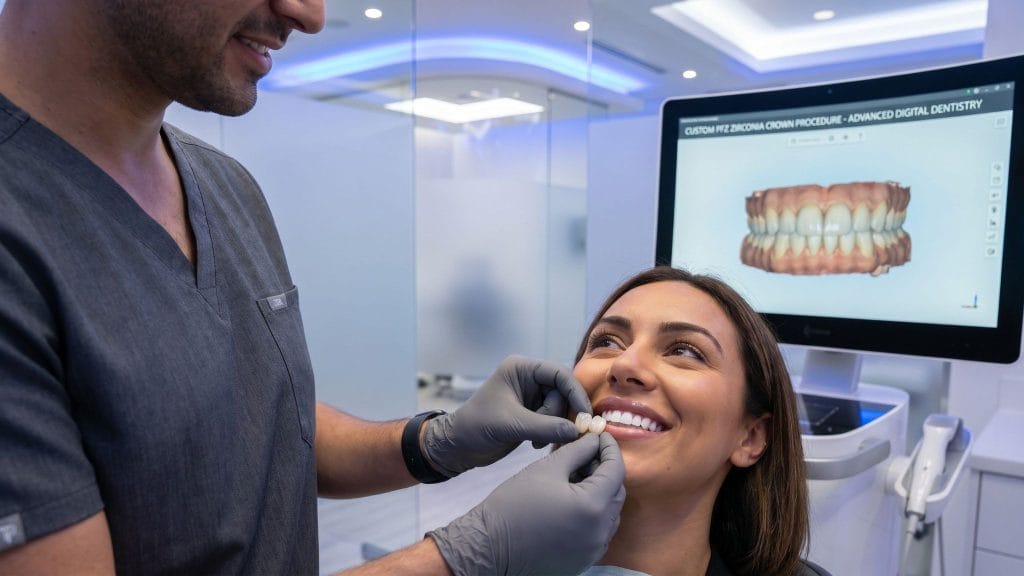 Custom zirconia crown USA
