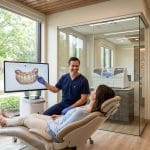 Dental Layered Zirconia Crown