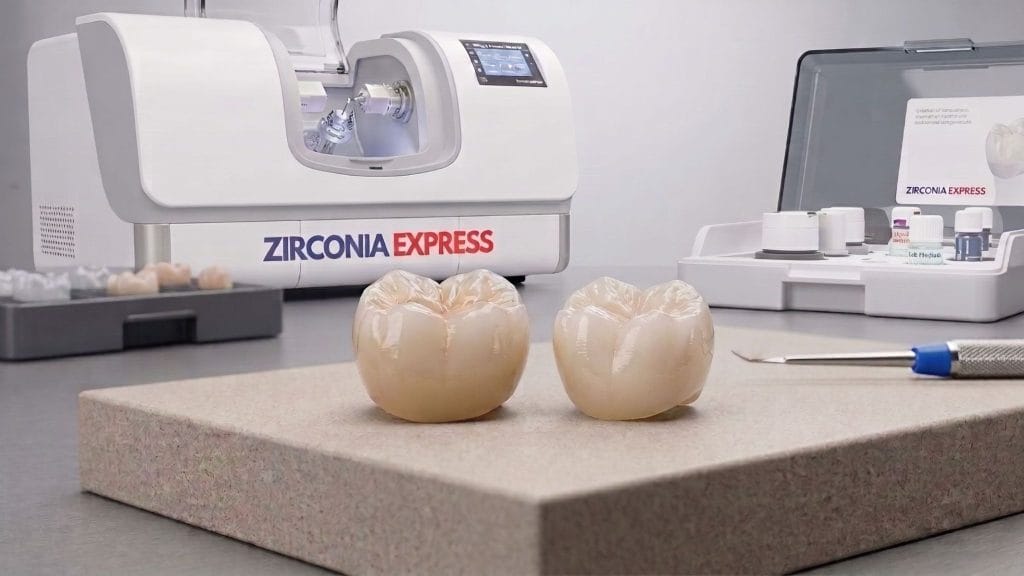 PFZ dental crowns