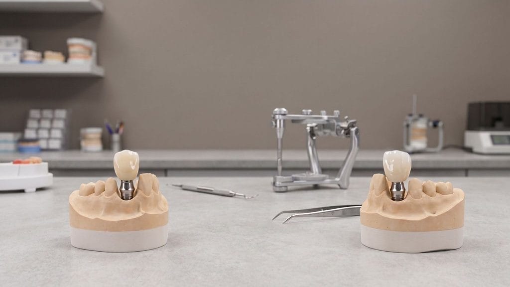 zirconia implant crown