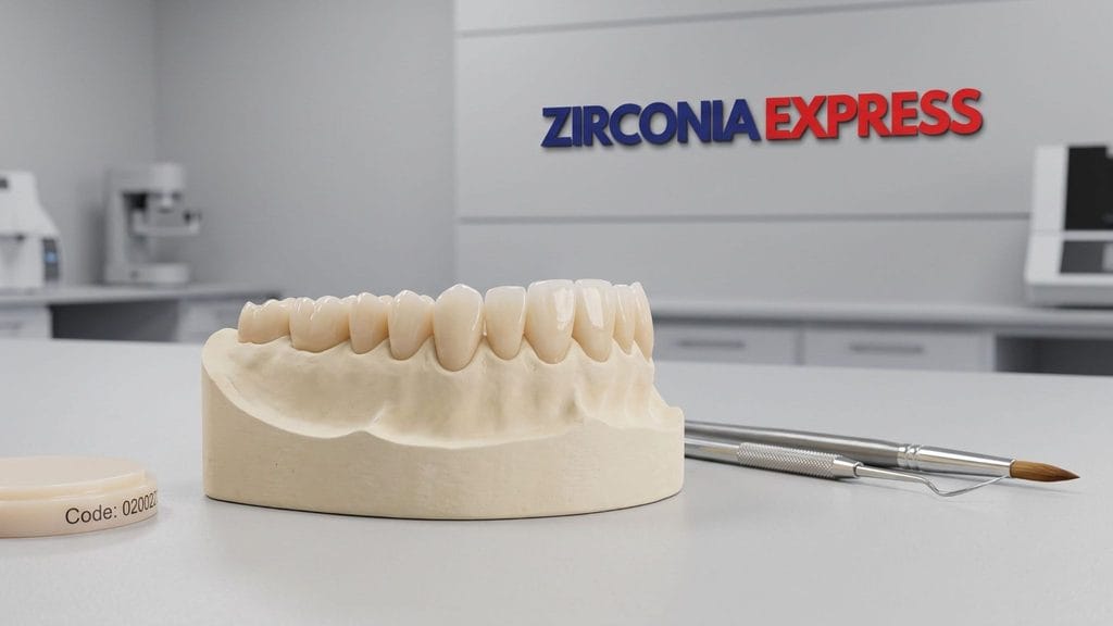 Multilayer Zirconia Dental Bridges